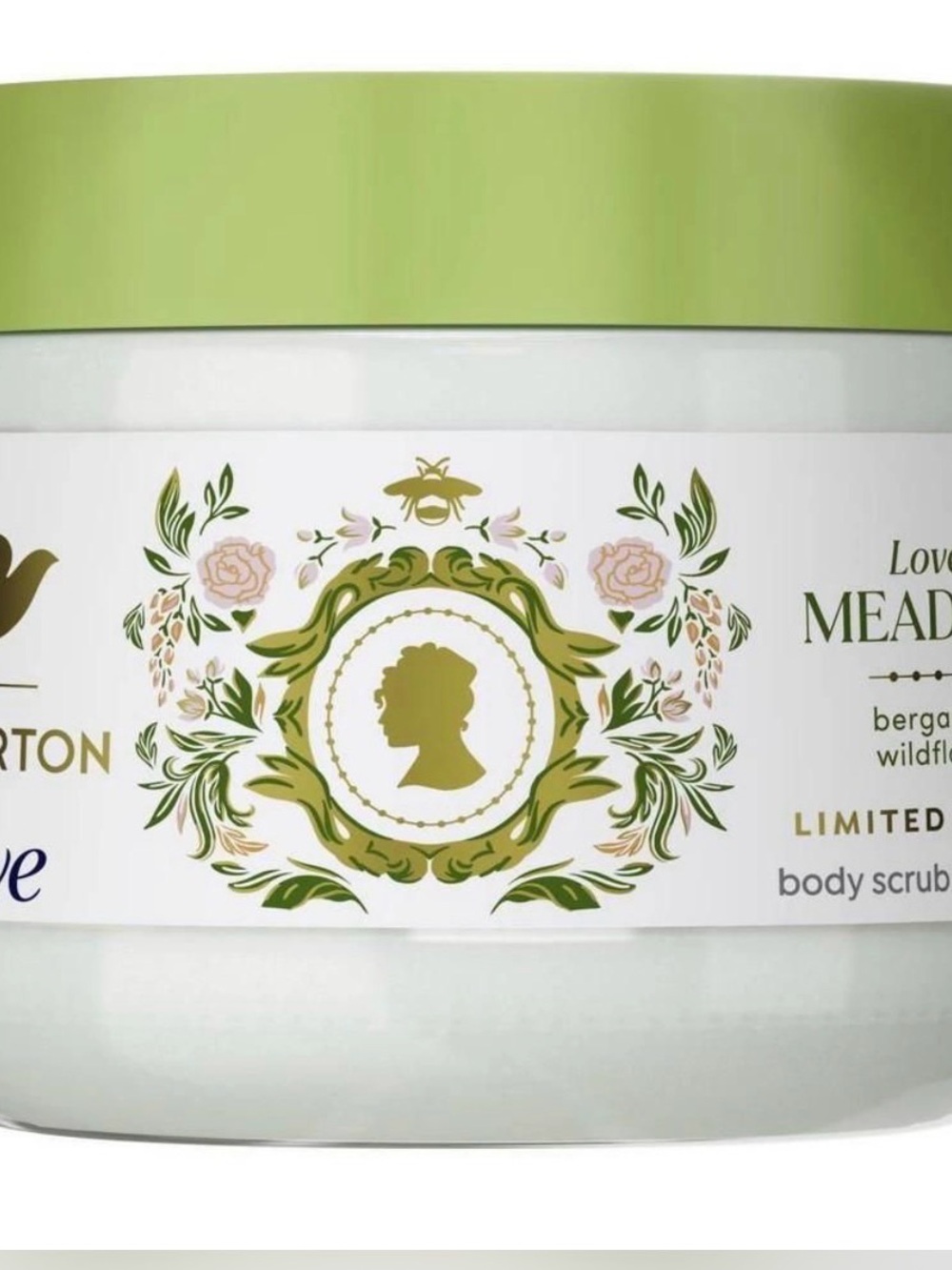 Bridgerton Love Meadows Body Scrub - Dove Limited Edition